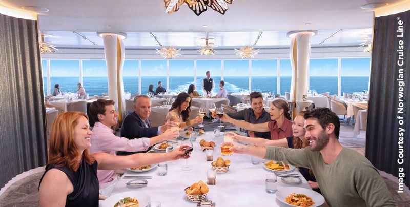 group of friends cruising